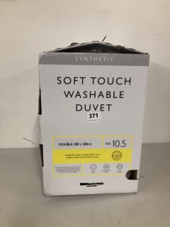 JOHN LEWIS & PARTNERS SYNTHETIC SOFT TOUCH WASHABLE DUVET 200 X 200CM