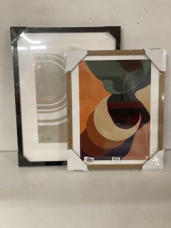 2 X JOHN LEWIS & PARTNERS PICTURE FRAME