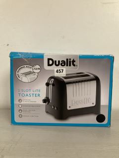 DUALIT 2 SLICE LITE TOASTER