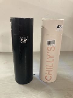 2 X CHILLY'S SERIES 2 FLIP 1L BOTTLE