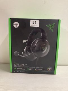 RAZER KRAKEN WIRED USB GAMING HEADSET WITH RAZER CHROME RGB