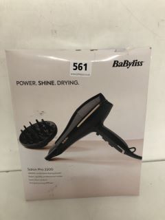 BABYLISS SALON PRO 2200 HAIRDRYER