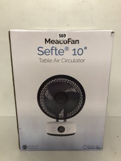 MEACOFAN SEFTE 10" TABLE AIR CIRCULATOR