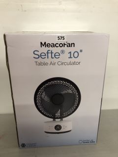 MEACOFAN SEFTE 10" TABLE AIR CIRCULATOR