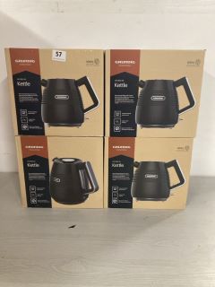 4 X GRUNDIG 1.7L KETTLES - MODEL WK7850