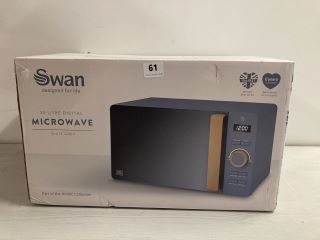 SWAN 20L DIGITAL MICROWAVE IN SLATE GREY