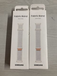 4 X SAMSUNG ONE CLICK FABRIC BANDS