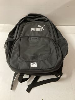 2 X ASSORTED BACKPACKS TO INCLUDE PUMA