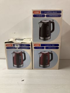 3X LOGIK 1.7L KETTLE