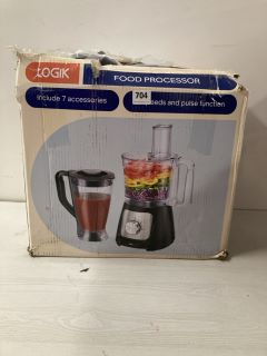 LOGIK 2 SPEED AND PULSE FUNCTION FOOD PROCESSOR AND BLENDER