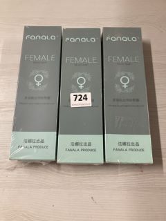 3 X FANALA FEMALE BEAD BAR FEMALE MASTURBATION DEVICE