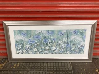 FLOWER MEADOW PRINT FRAMED AND GLAZED