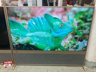 LINNET AND LARSEN 65" UHD TELEVISION MODEL LL6501UHDS (WITH STAND, WITH POWER LEAD, NO REMOTE, NO BOX) RRP £699