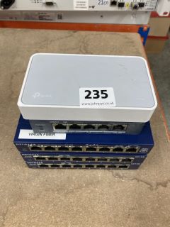 5 X GIGABIT SWITCHES