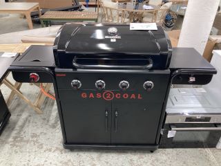 CHARBROIL GAS TO COAL SPECIAL EDITION HYBRID POWER FIVE BURNER GAS BARBECUE RRP £489