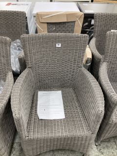 PAIR OF JOHN LEWIS DANTE DINING ARMCHAIRS RRP £208