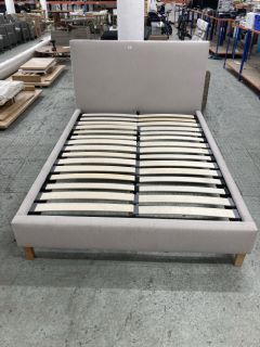 JOHN LEWIS DOUBLE FABRIC BEDSTEAD