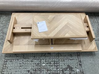 JOHN LEWIS ESTATE EXTENDING DINING TABLE IN OAK RRP £998