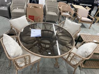 JOHN LEWIS INFINITY FOUR SEATER OUTDOOR DINING SET RRP £648