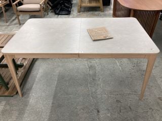 JOHN LEWIS MIRA CERAMIC EXTENDABLE DINING TABLE RRP £1,548