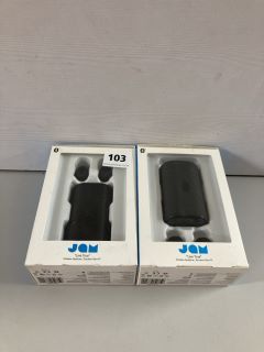 2 PAIRS OF JAM LIVE TRUE WIRELESS EARBUDS