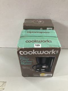 COOK WORKS FILTER COFFEE MAKER AND A HAND BLENDER