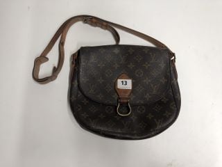 AUTHENTIC LOUIS VUITTON MONOGRAM SAINT CLOUD SHOLDER BAG (VAT ONLY PAYABLE ON BUYERS PREMIUM)