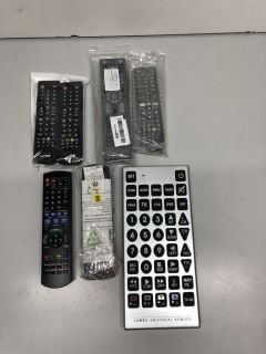 BOX OF REMOTE CONTROLS