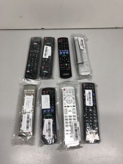 BOX OF REMOTE CONTROLS