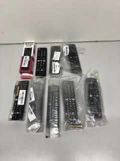 BOX OF REMOTE CONTROLS