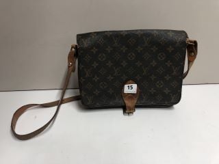 AUTHENTIC LOUIS VUITTON MONOGRAM CARTESIER SHOLDER BAG (VAT ONLY PAYABLE ON BUYERS PREMIUM)