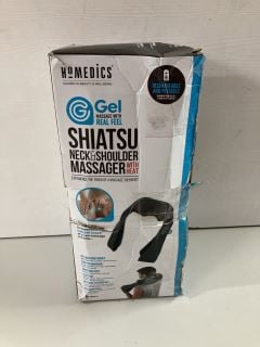 HOMEDICS SHIATSU NECK MASSAGER AND A SHIATSU TRAVEL PILLOW