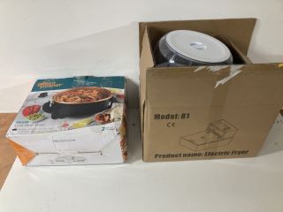 QTY OF ITEMS TO INC GILES AND POSNER MULTI MEAL MAKER