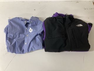 2 X CLOTHING ITEMS INC RALPH LAUREN SHIRT M