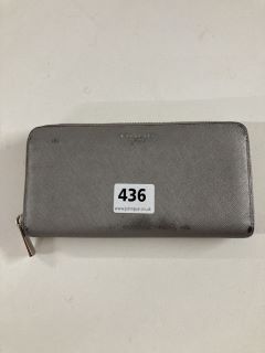 COACH FULL ZIP AROUND WALLET (VAT ONLY PAYABLE ON BUYERS PREMIUM)