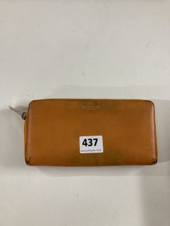 COACH FULL ZIP AROUND WALLET (VAT ONLY PAYABLE ON BUYERS PREMIUM)