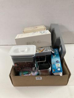 KITCHENWARE'S TO INCLUDE STORAGE BOXES