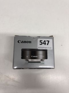 CANON EF 22MM LENS