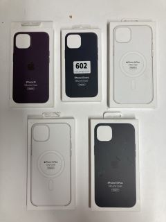 QTY OF APPLE IPHONE PROTECTIVE CASES