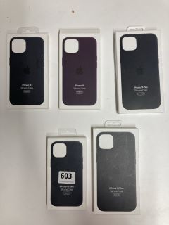 QTY OF APPLE IPHONE PROTECTIVE CASES