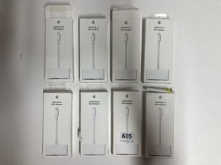 8 X APPLE LIGHTNING TO VGA ADAPTERS