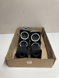 BOX OF LOGITECH PC SPEAKER SETS