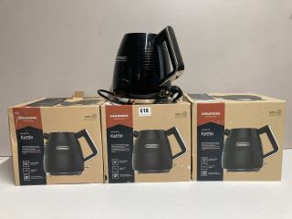 4 X GRUNDIG KETTLES