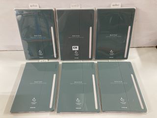 6 X SAMSUNG TAB S7 BOOK COVERS