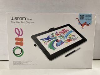 WACOM ONE CREATIVE PEN DISPLAY