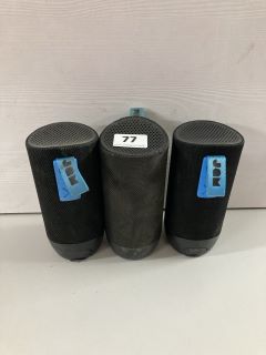 3 X JAM WIRELESS SPEAKERS