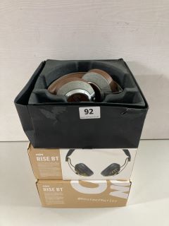 3 PAIRS OF MARLEY HEADPHONES