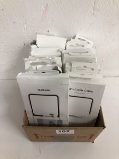 BOX OF SAMSUNG PHONE CASES