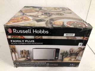 RUSSELL HOBBS FAMILY PLUS BLACK COMBINATION MICROWAVE RRP:£129