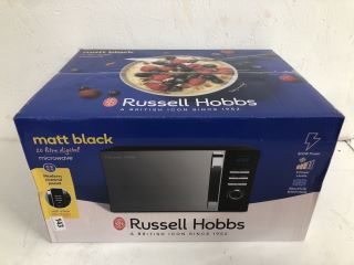 RUSSELL HOBBS MATT BLACK 20 LITRE DIGITAL MICROWAVE